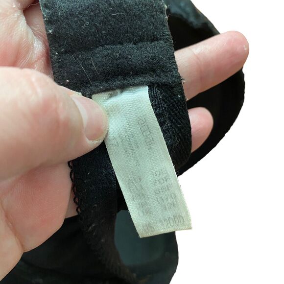 Wacoal Size 32DDD T-Shirt Bra Underwire Lined Cups Black Comfort Basic - Picture 2 of 5